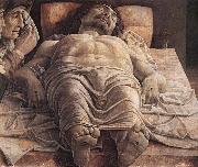 MANTEGNA, Andrea View of the West and North Walls sg oil on canvas